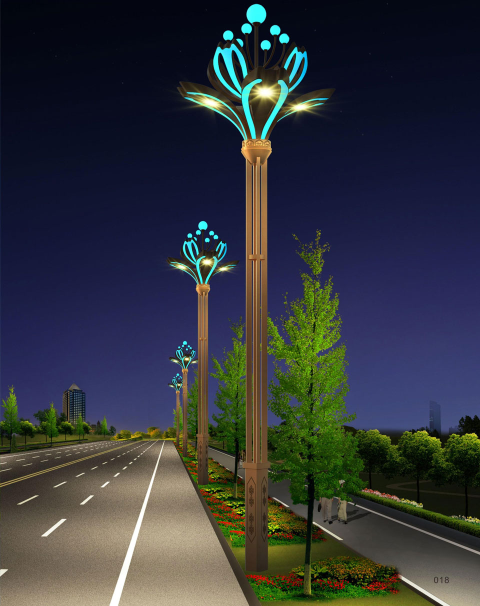 高杆路灯